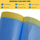 Plastic Sheeting for Car Paint – 3 Sizes Multi Pack with Tarp Waterproof 78 Feet