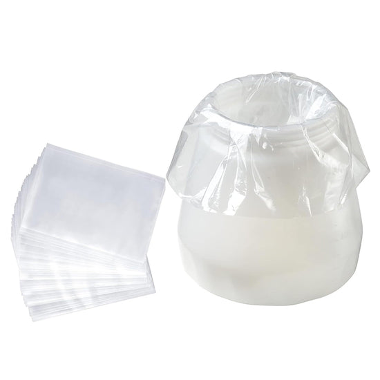 30 Pcs Paint Sprayer Bags, 20 X 30cm Transparent Spray Gun Cup Canister Liners for Paint Sprayer