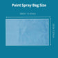 30 Pcs Paint Sprayer Bags, 20 X 30cm Transparent Spray Gun Cup Canister Liners for Paint Sprayer